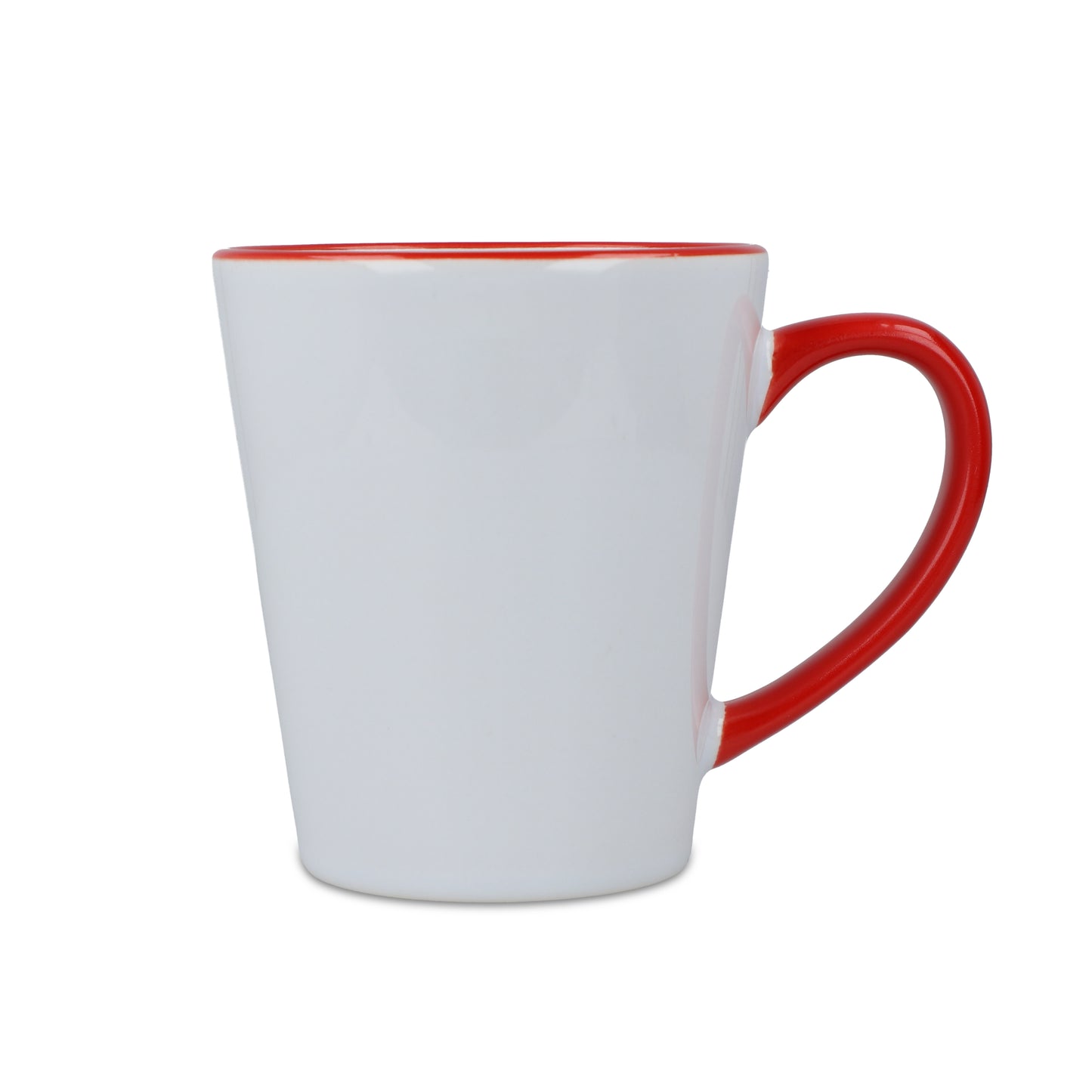 LT51192  Melbourne Sublime Becher mit farbigem Rand und Henkel, 300 ml