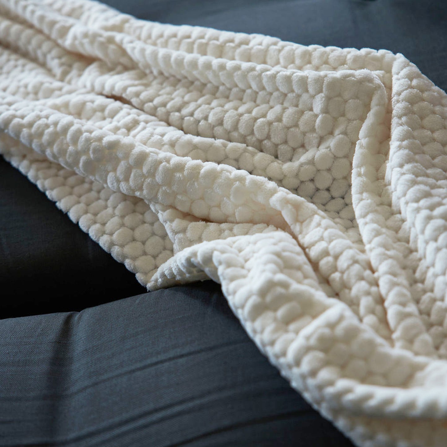 LT 52124  Sagaform Maja Fleece kariert 130x170 cm