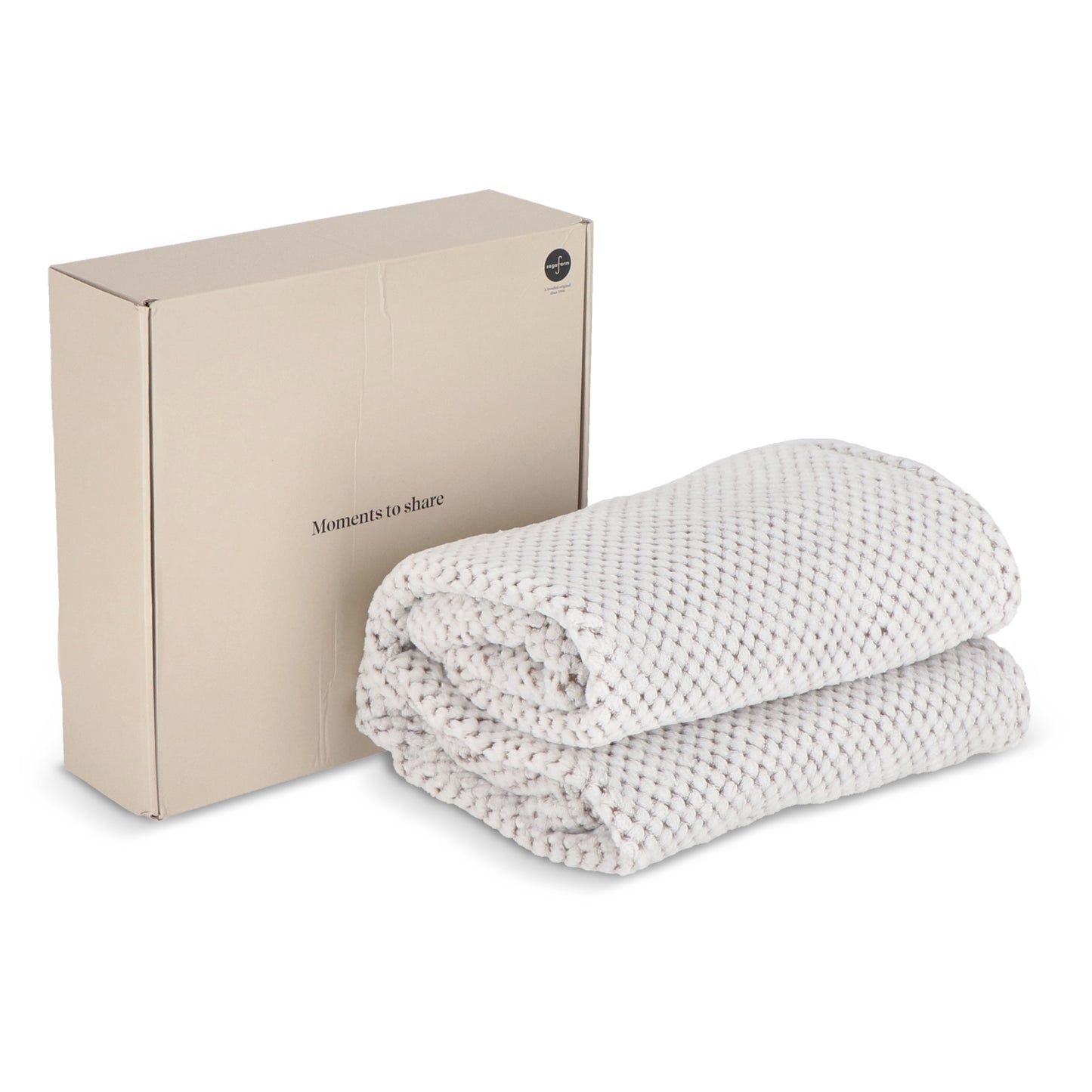 LT 52129  Sagaform Anni R-PET Vlies-Decke