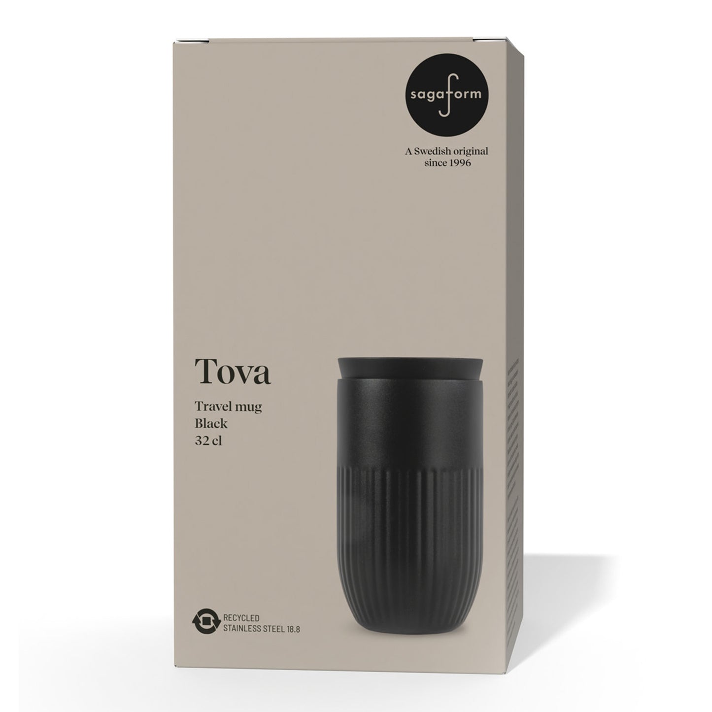 LT52130  Sagaform Tova Isolierbecher, 320 ml, auslaufsicher und spülmaschinengeeignet