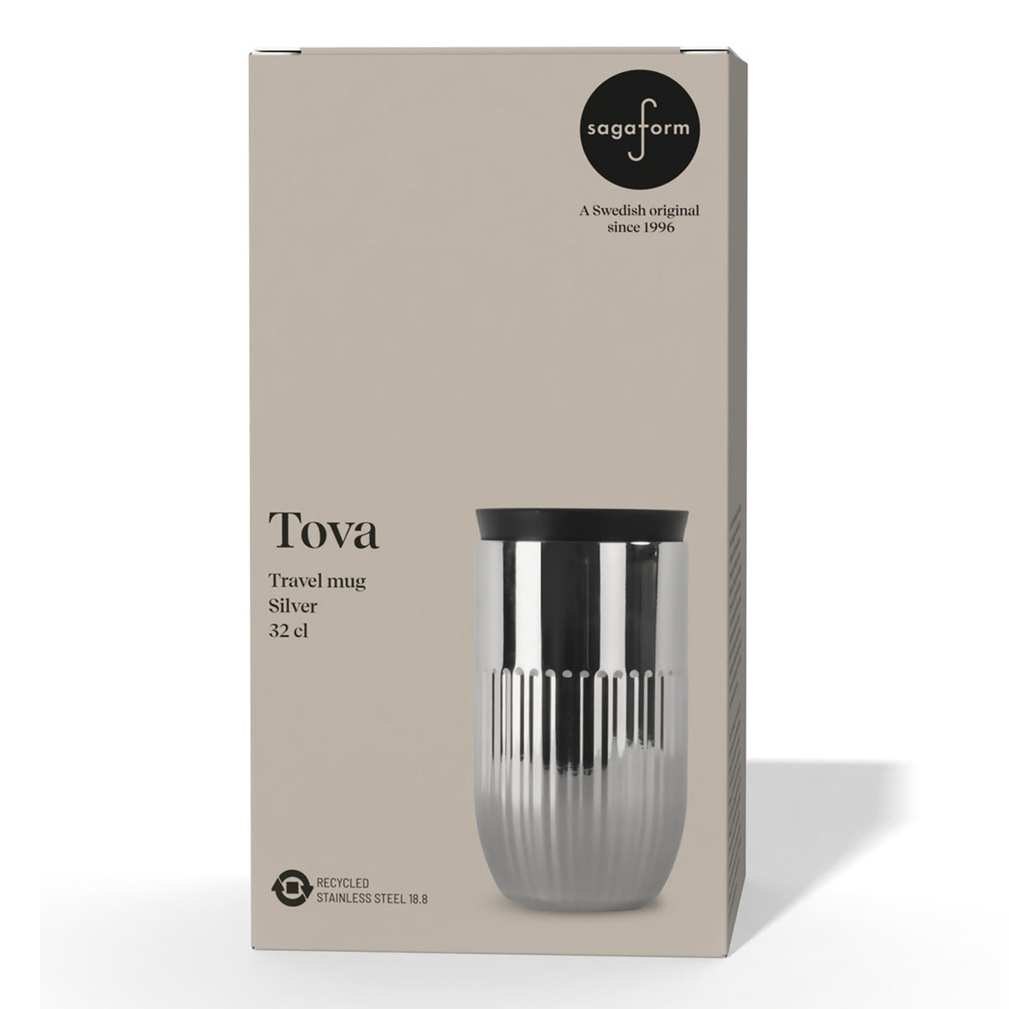 LT52130  Sagaform Tova Isolierbecher, 320 ml, auslaufsicher und spülmaschinengeeignet