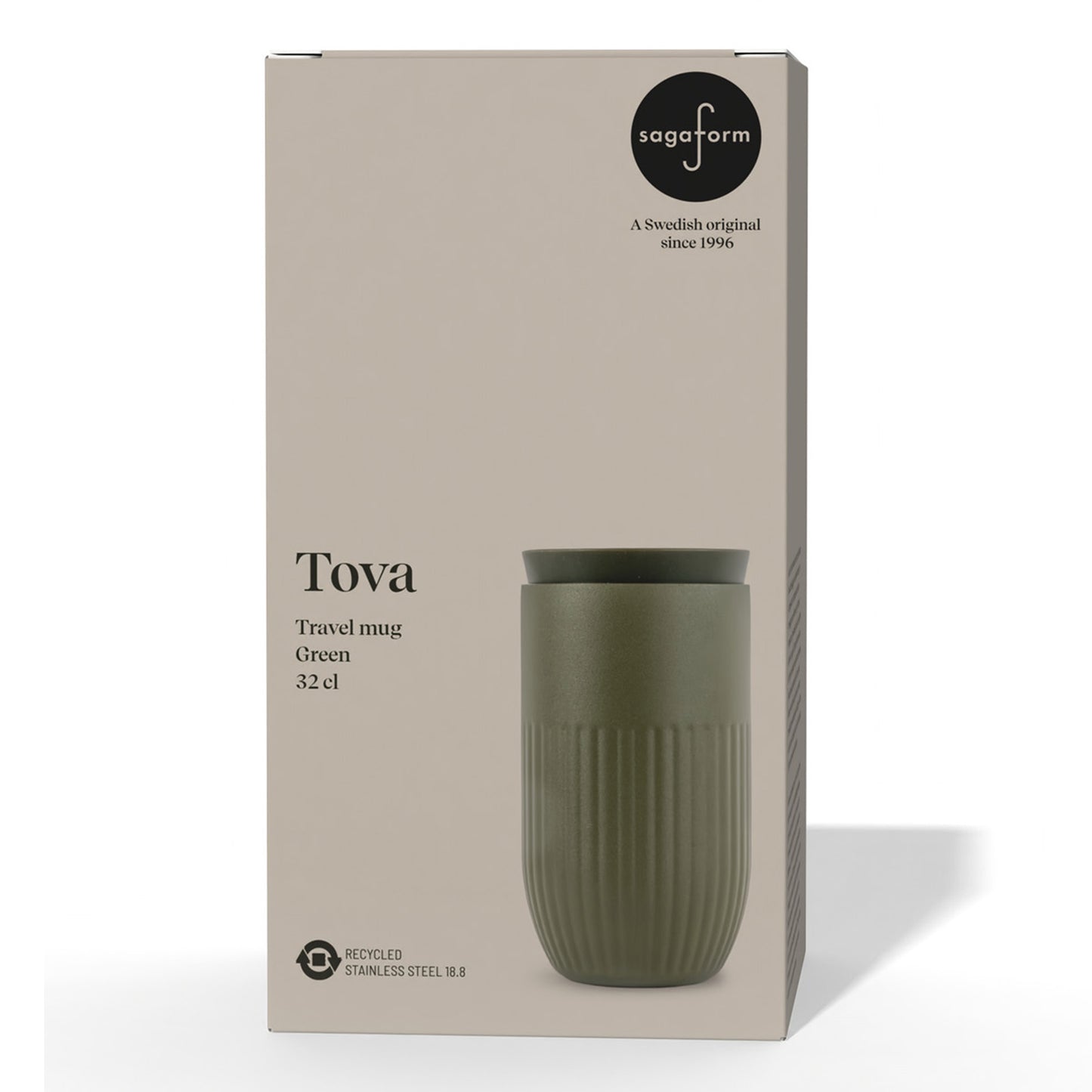 LT52130  Sagaform Tova Isolierbecher, 320 ml, auslaufsicher und spülmaschinengeeignet