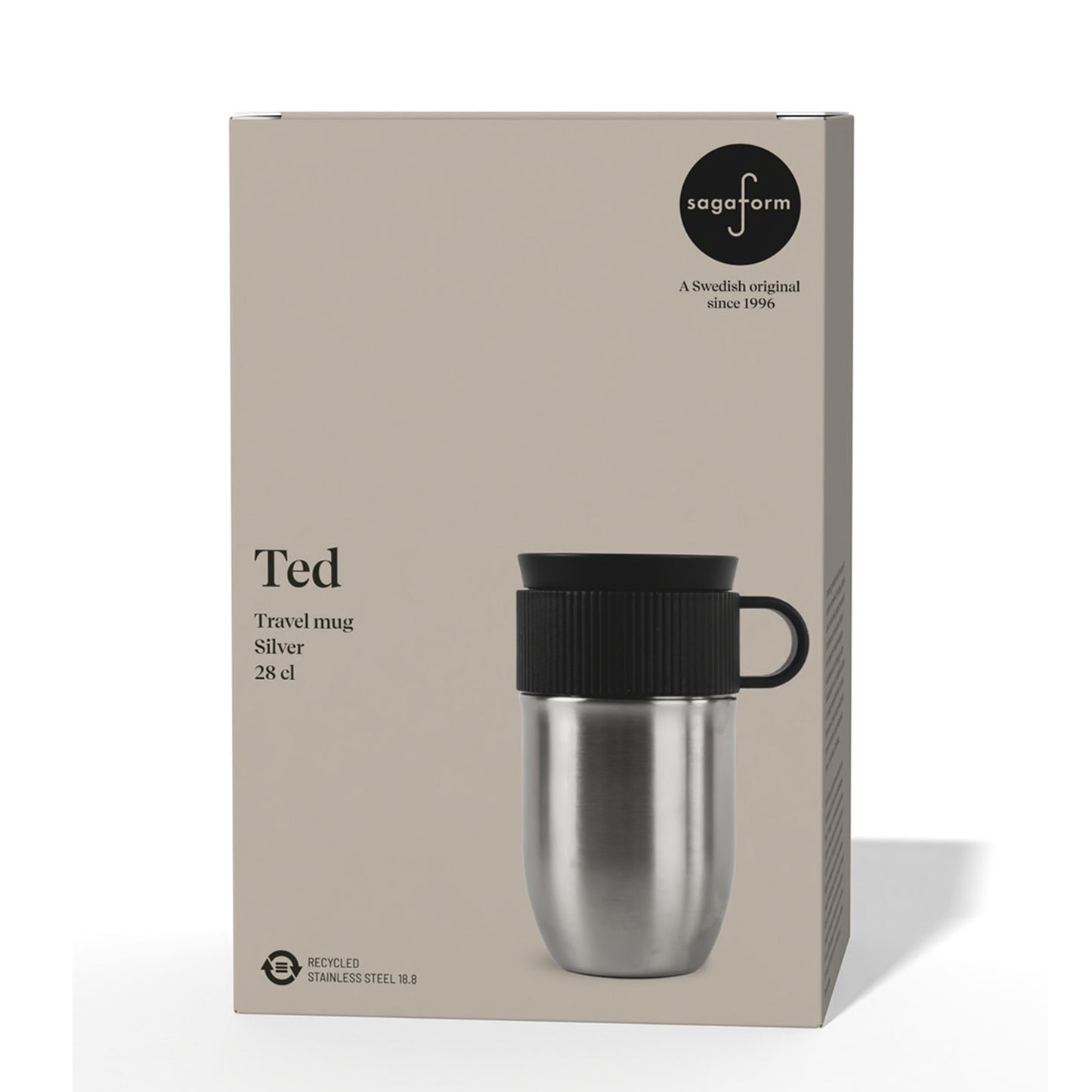 LT52131  Sagaform Ted Isolierbecher, 280 ml, auslaufsicher und spülmaschinengeeignet