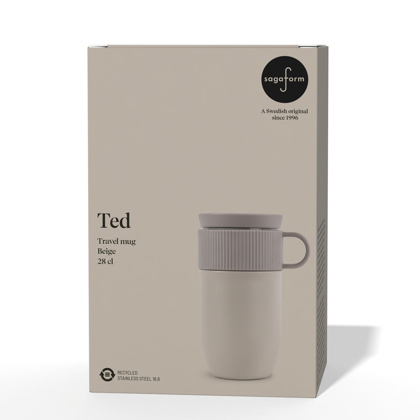 LT52131  Sagaform Ted Isolierbecher, 280 ml, auslaufsicher und spülmaschinengeeignet
