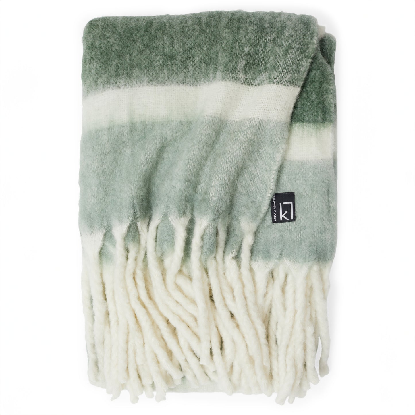 LT 54507  Kosta Linnewäfveri Wollplaid Streifen