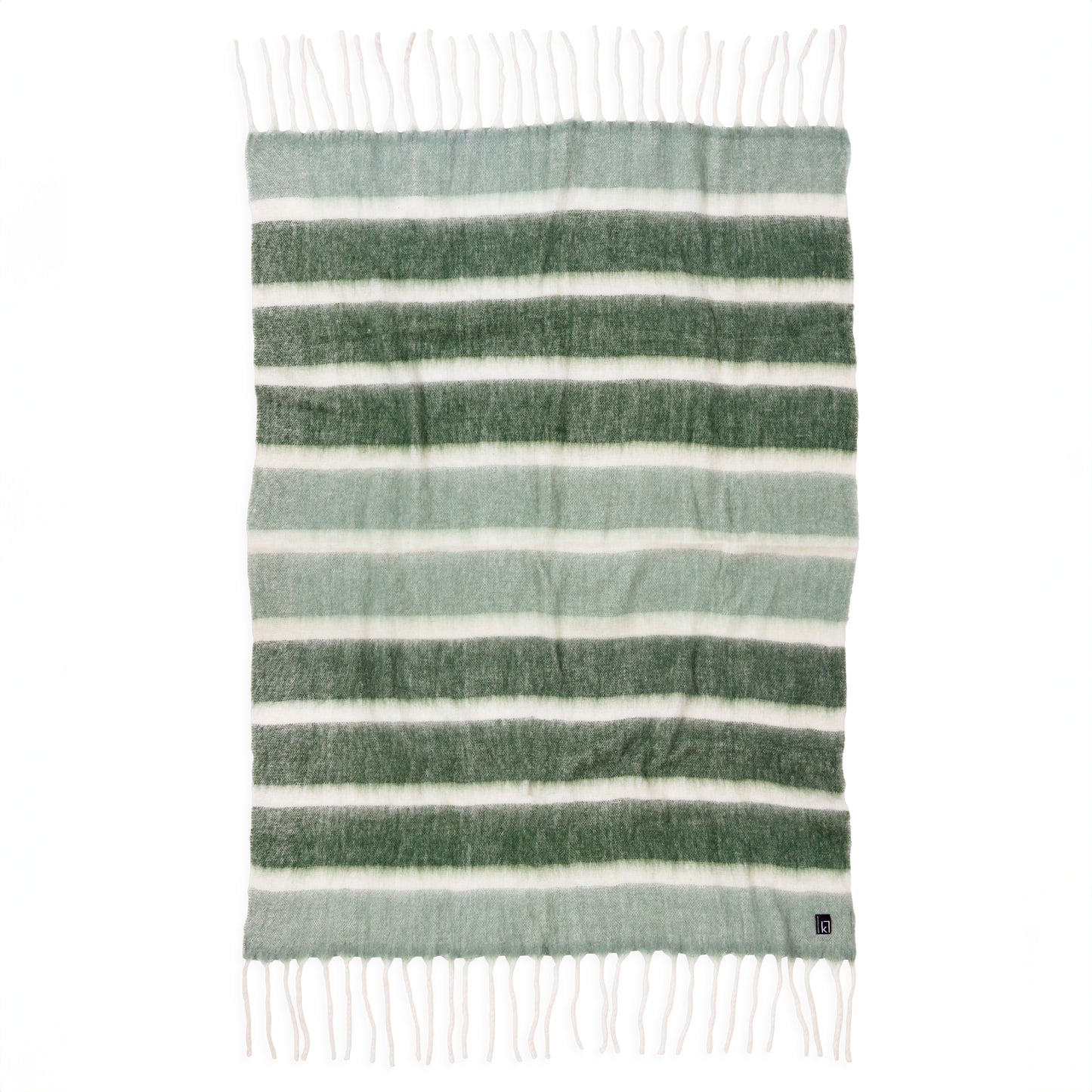 LT 54507  Kosta Linnewäfveri Wollplaid Streifen