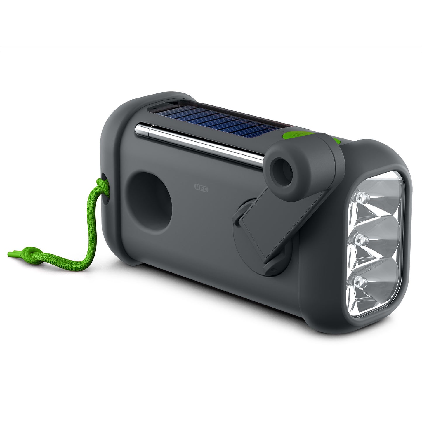 LT55019  MH-08 | Muse Radio, Bluetooth-Lautsprecher mit Solar- und Öffnungsmechanismen