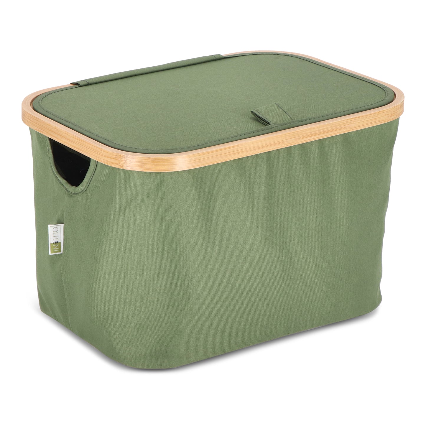 LT 57103  InSideOut faltbarer Korb mit Deckel Sogne 38 × 26 × 25 cm rPET