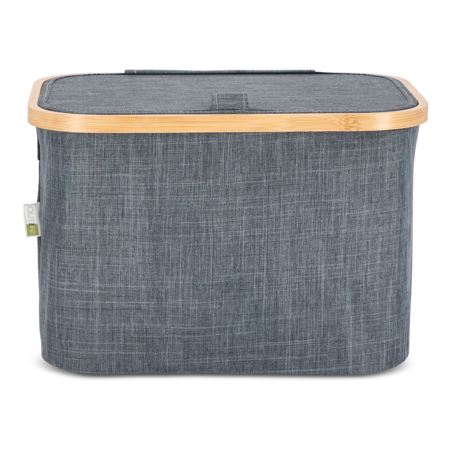 LT 57103  InSideOut faltbarer Korb mit Deckel Sogne 38 × 26 × 25 cm rPET