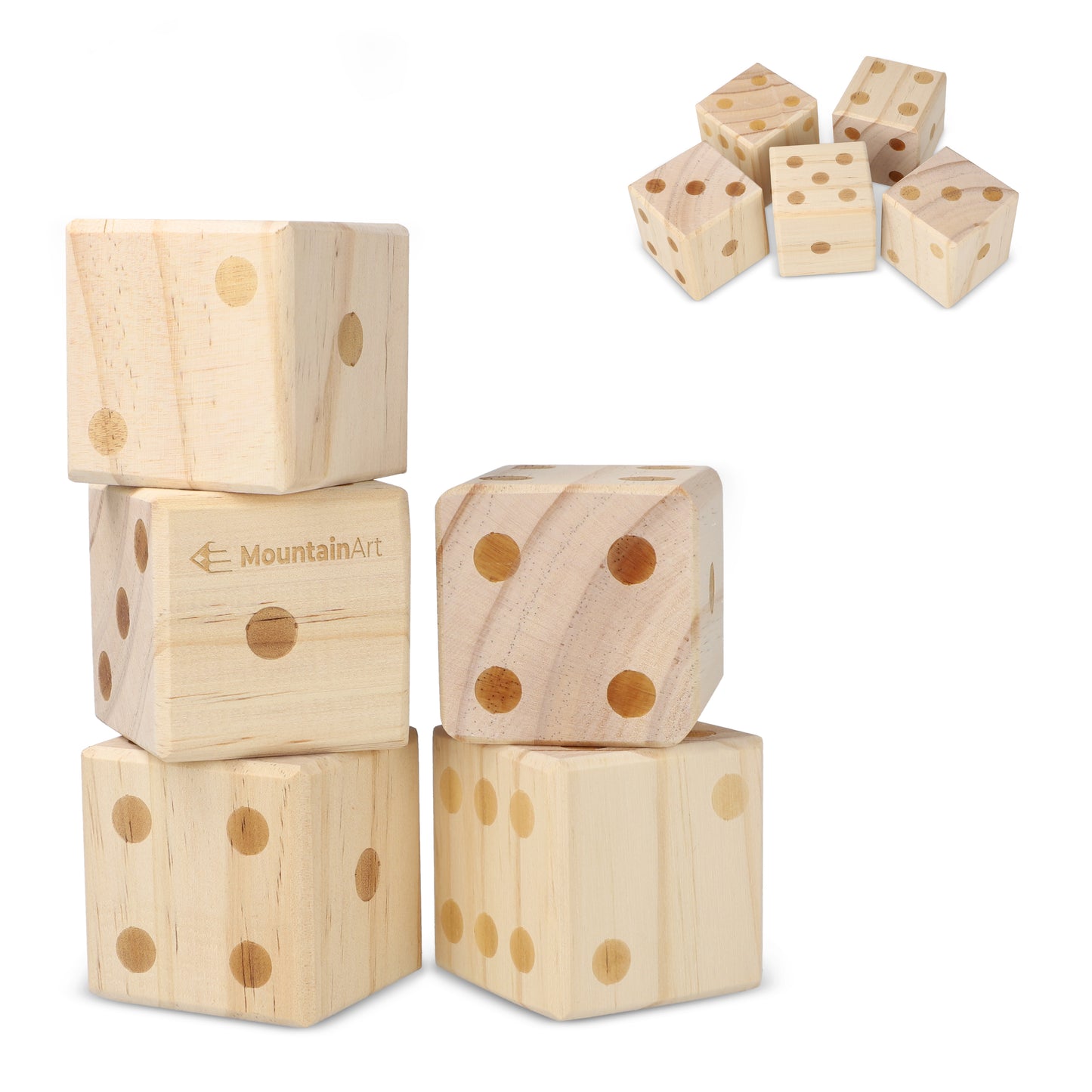 LT57411  InSideOut Riesen-Holzwürfelspiel.