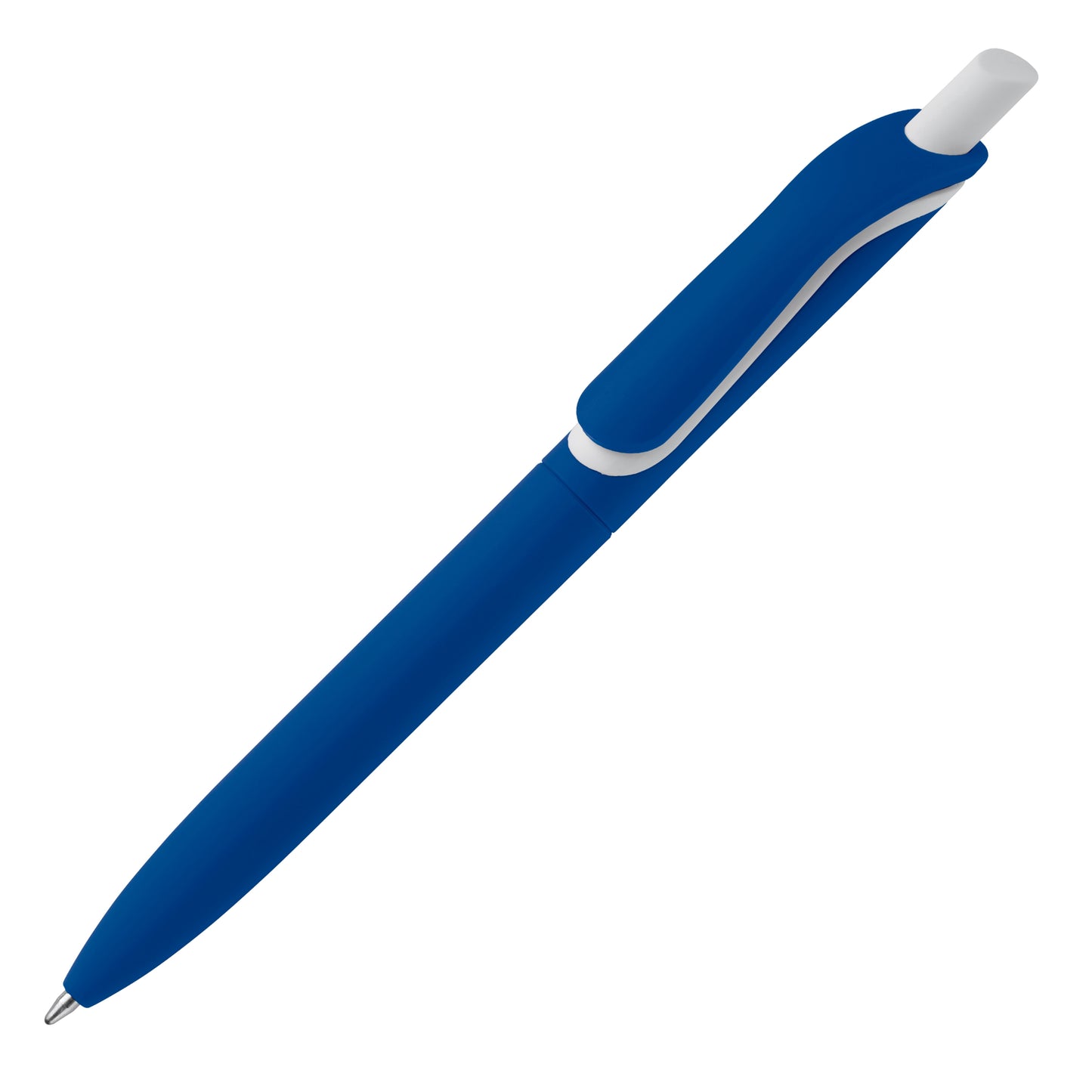 LT80120  Kugelschreiber Click Shadow mit Soft-Touch-Oberfläche, hergestellt in Deutschland“