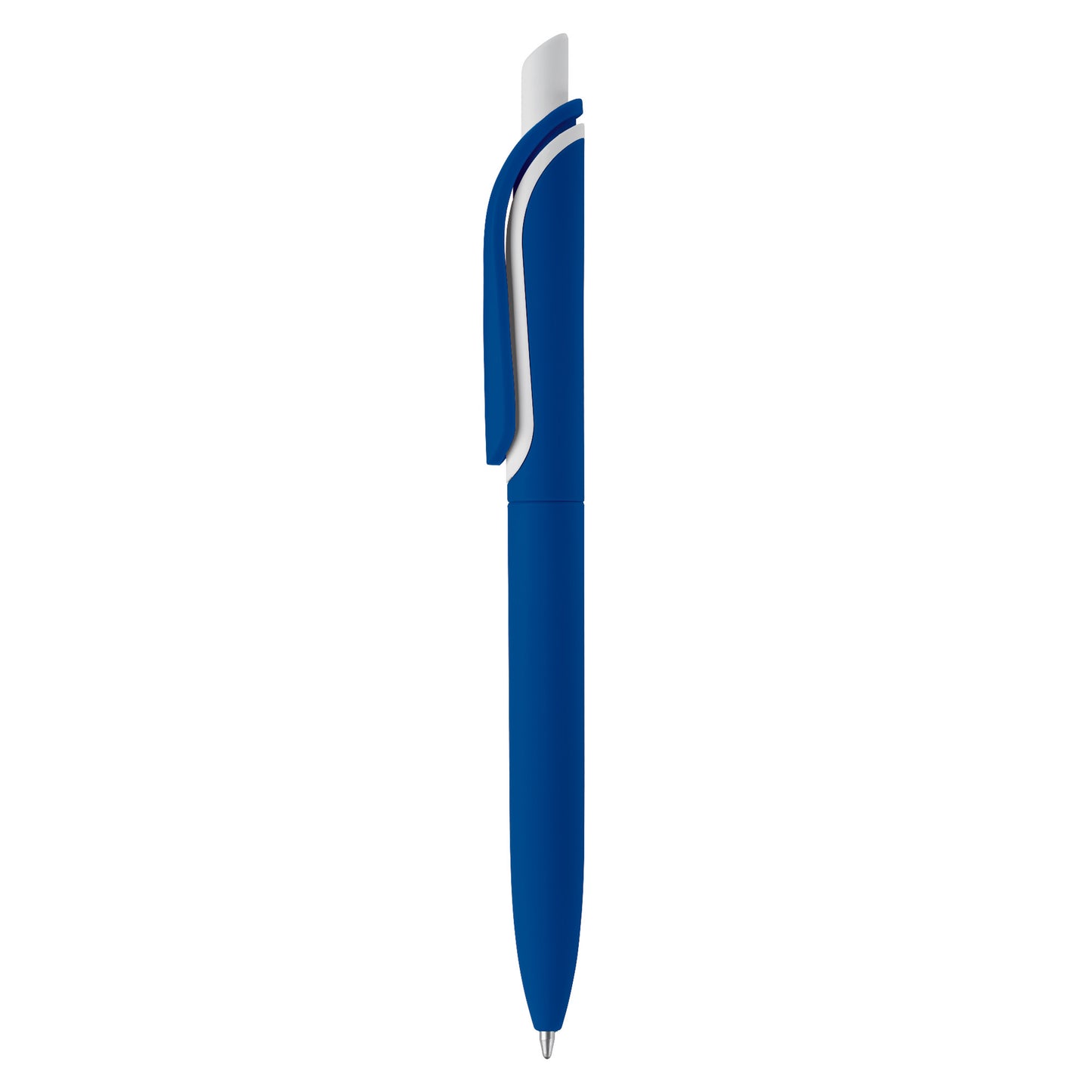 LT80120  Kugelschreiber Click Shadow mit Soft-Touch-Oberfläche, hergestellt in Deutschland“
