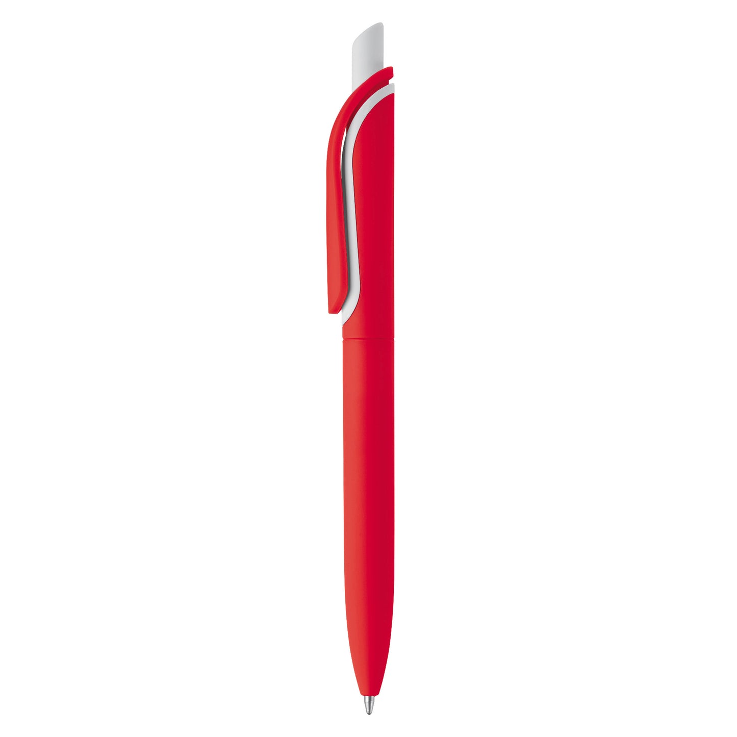 LT80120  Kugelschreiber Click Shadow mit Soft-Touch-Oberfläche, hergestellt in Deutschland“
