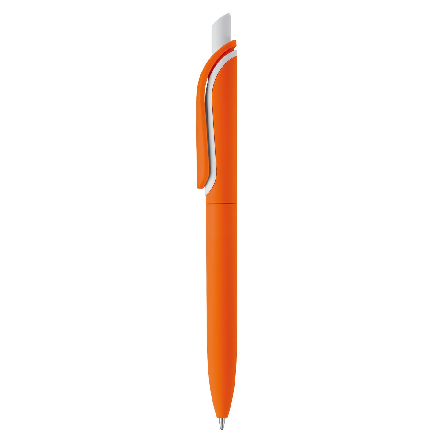 LT80120  Kugelschreiber Click Shadow mit Soft-Touch-Oberfläche, hergestellt in Deutschland“