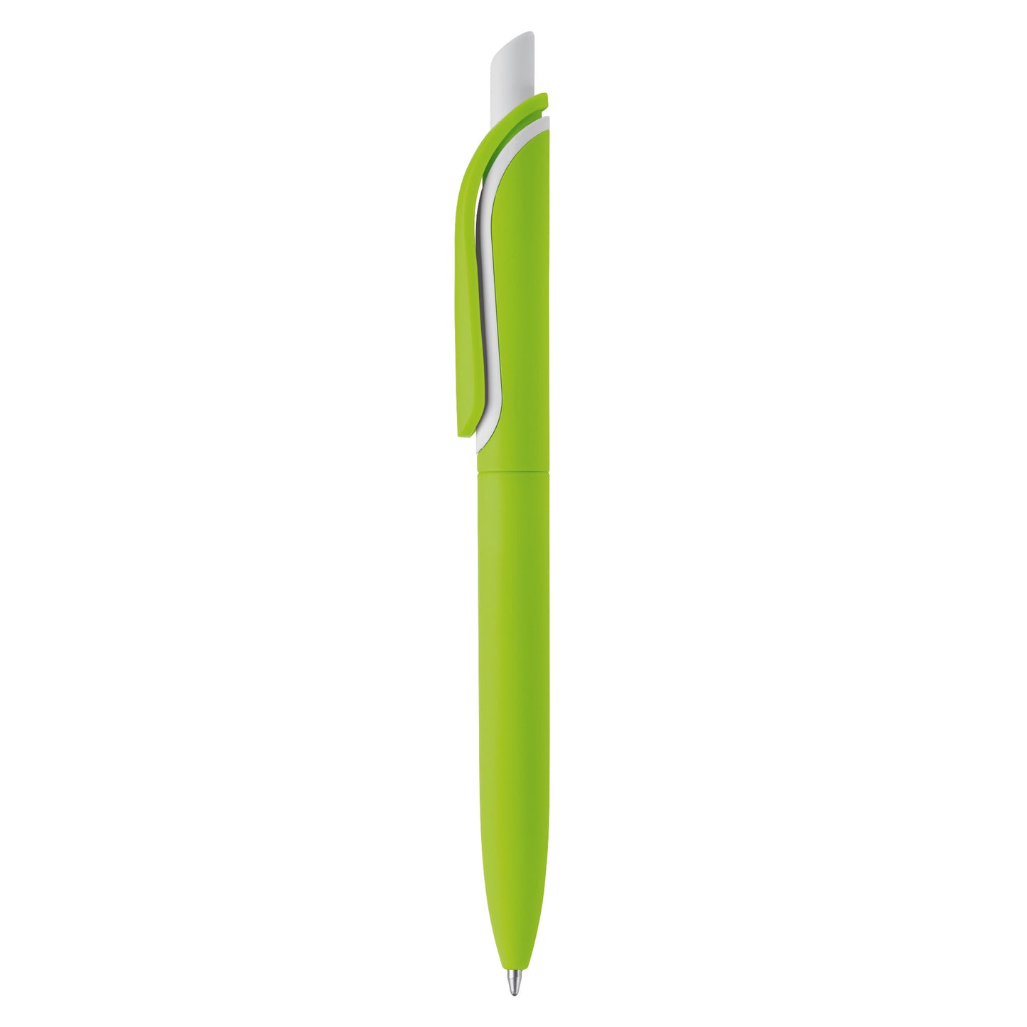 LT80120  Kugelschreiber Click Shadow mit Soft-Touch-Oberfläche, hergestellt in Deutschland“