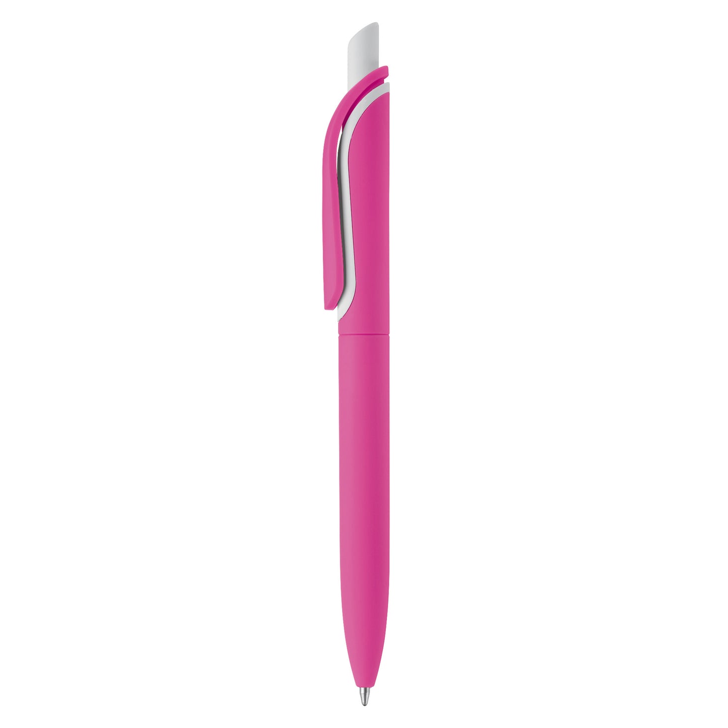 LT80120  Kugelschreiber Click Shadow mit Soft-Touch-Oberfläche, hergestellt in Deutschland“