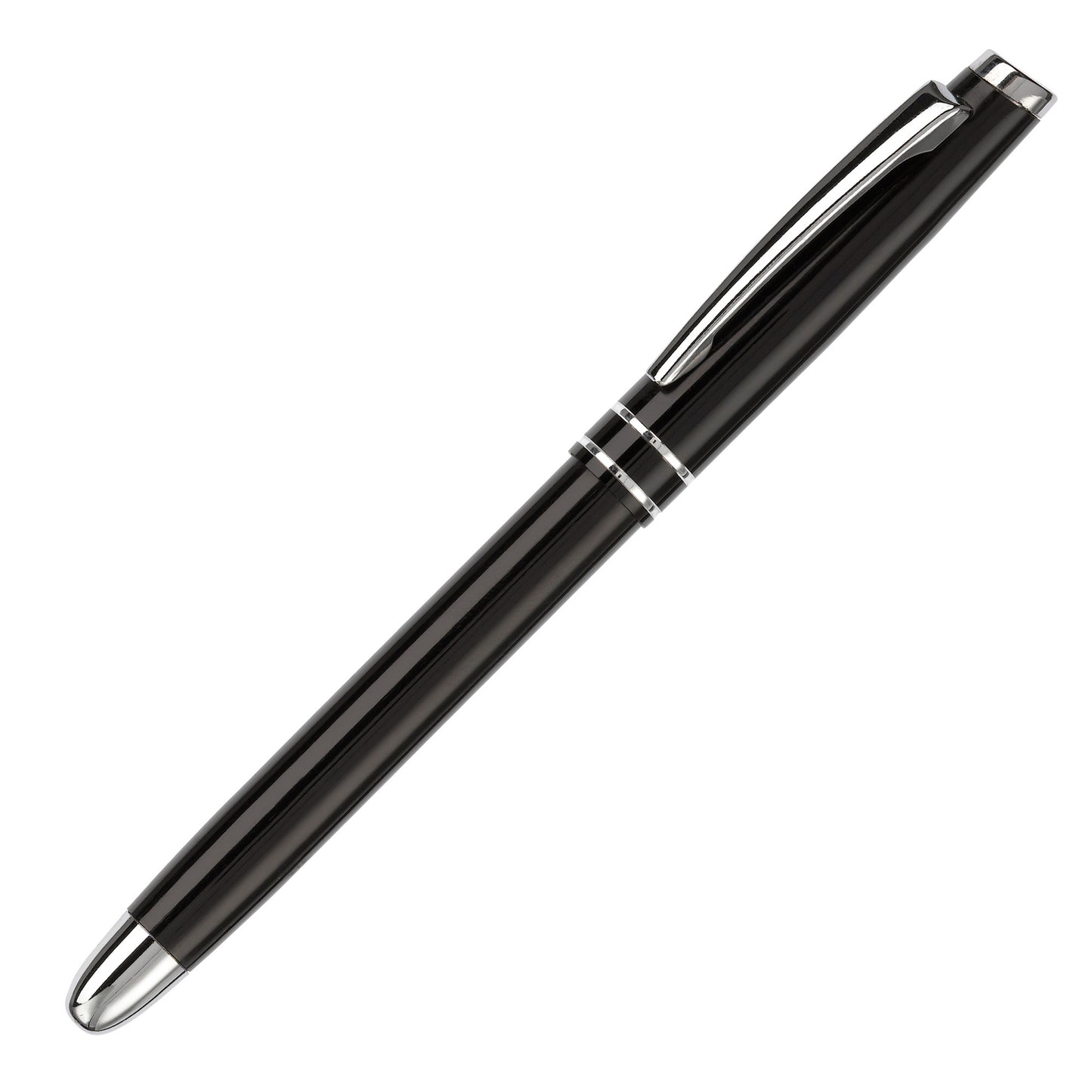 LT81155  Rollerball aus Aluminium mit zwei Zierstreifen