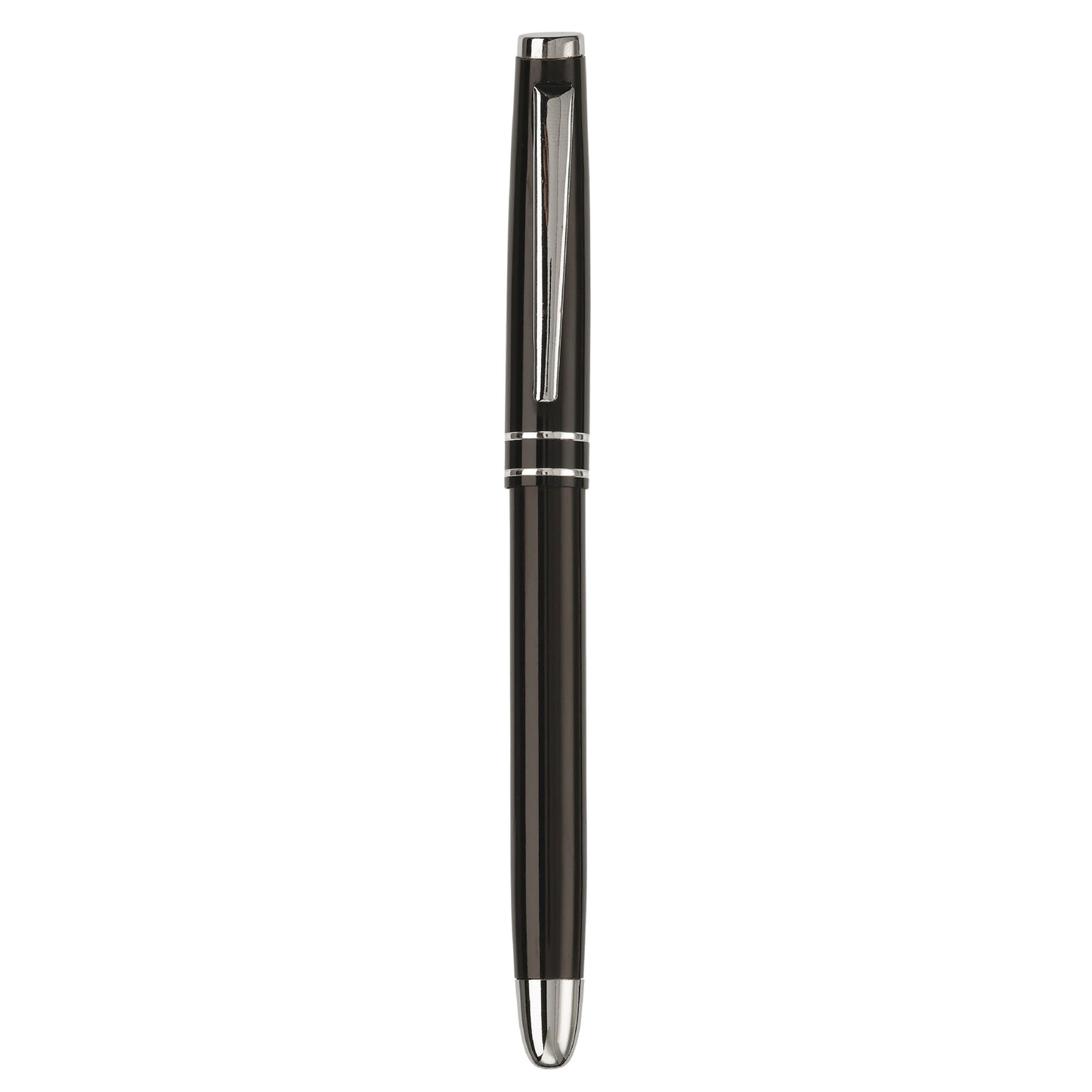 LT81155  Rollerball aus Aluminium mit zwei Zierstreifen