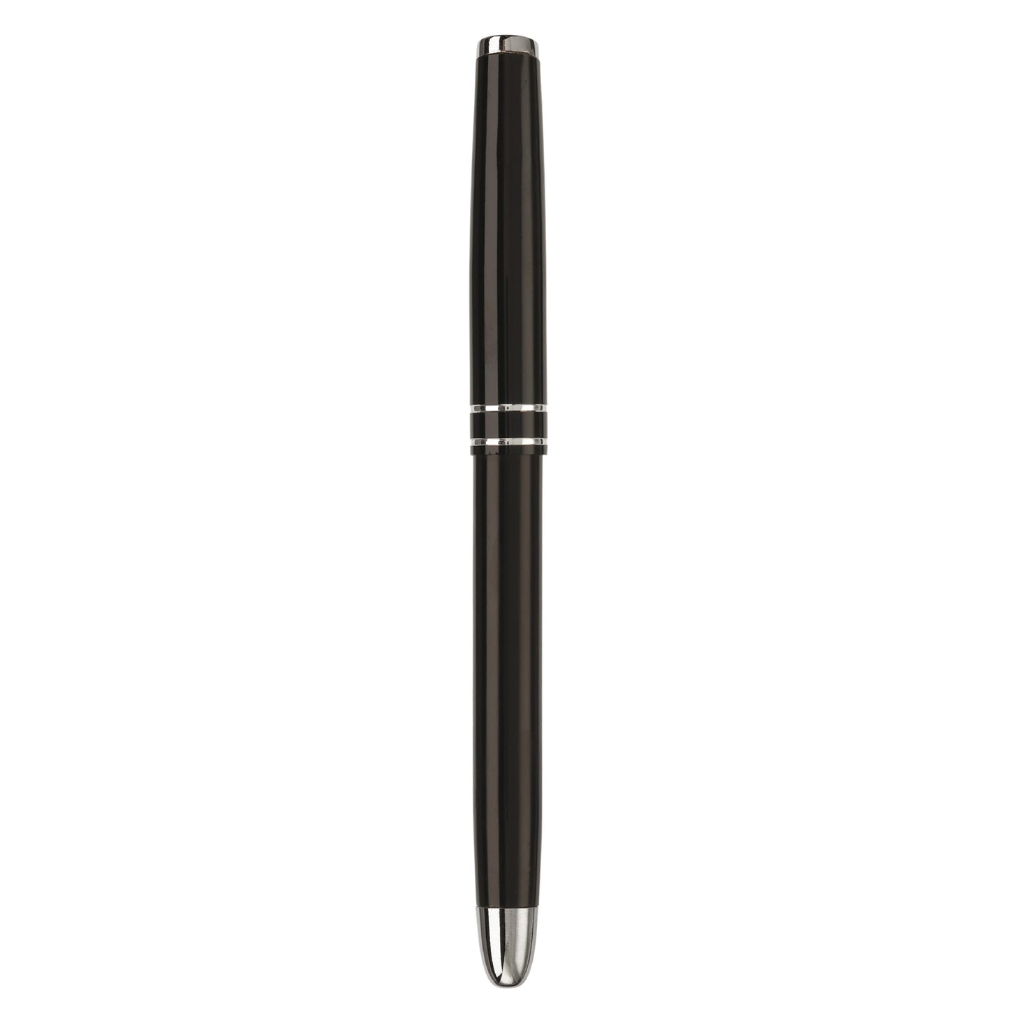 LT81155  Rollerball aus Aluminium mit zwei Zierstreifen