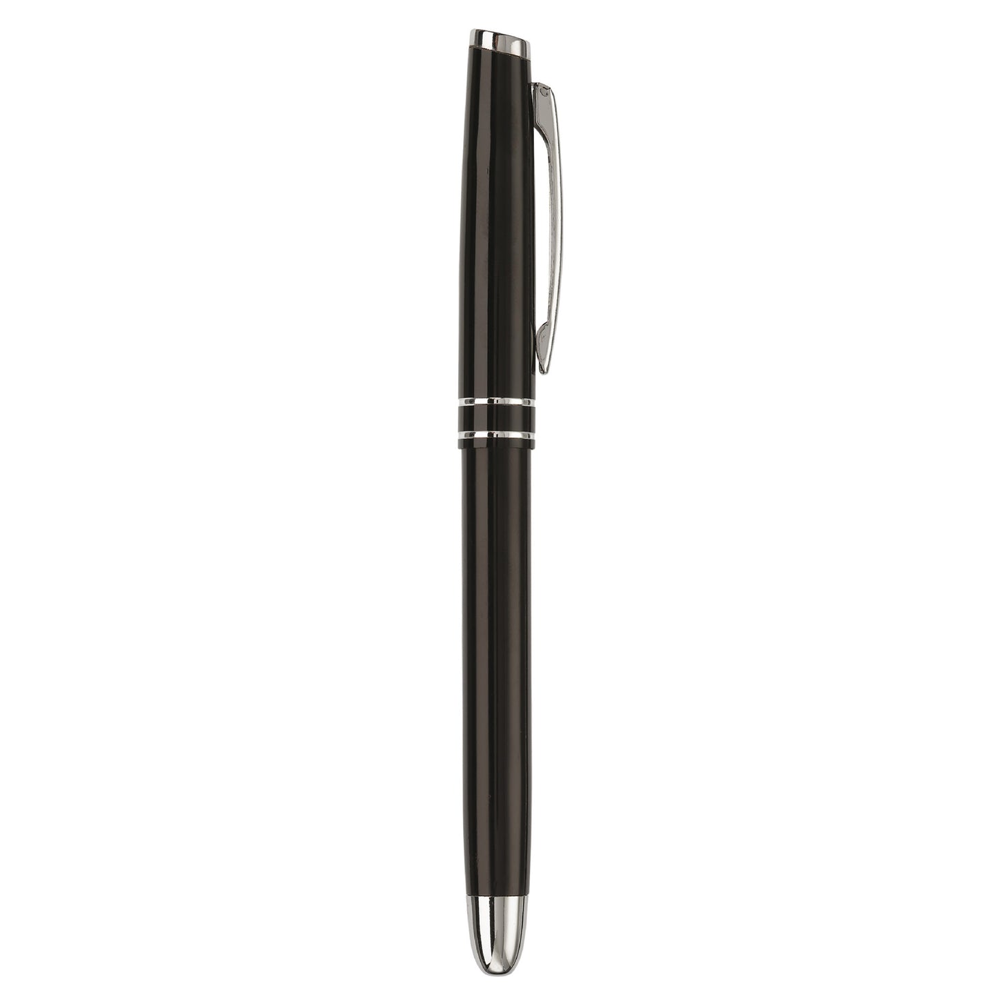LT81155  Rollerball aus Aluminium mit zwei Zierstreifen