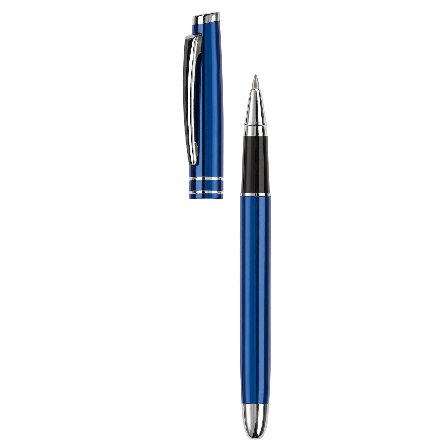 LT81155  Rollerball aus Aluminium mit zwei Zierstreifen