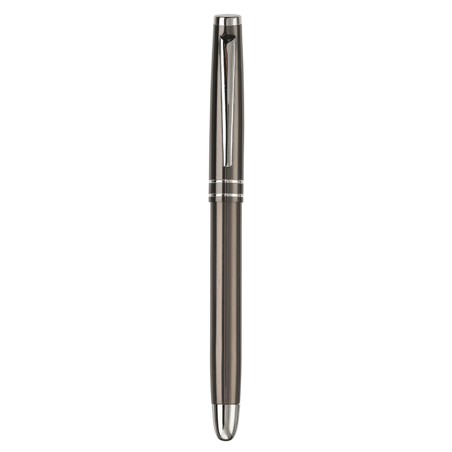 LT81155  Rollerball aus Aluminium mit zwei Zierstreifen