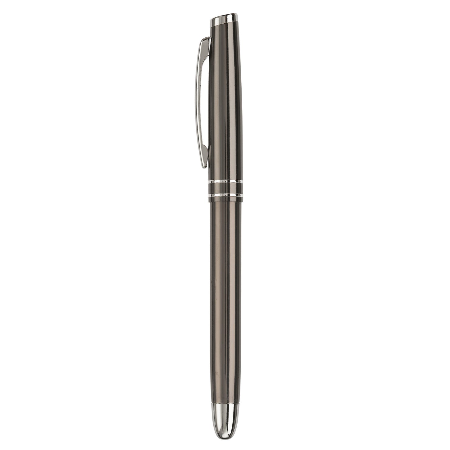 LT81155  Rollerball aus Aluminium mit zwei Zierstreifen