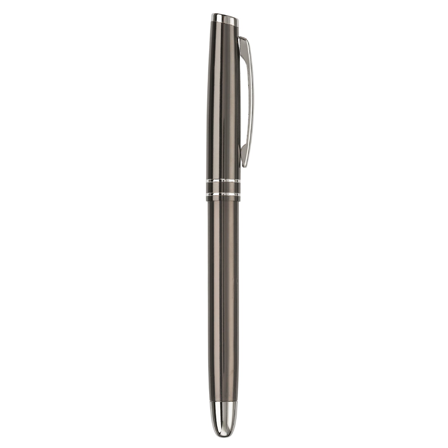 LT81155  Rollerball aus Aluminium mit zwei Zierstreifen