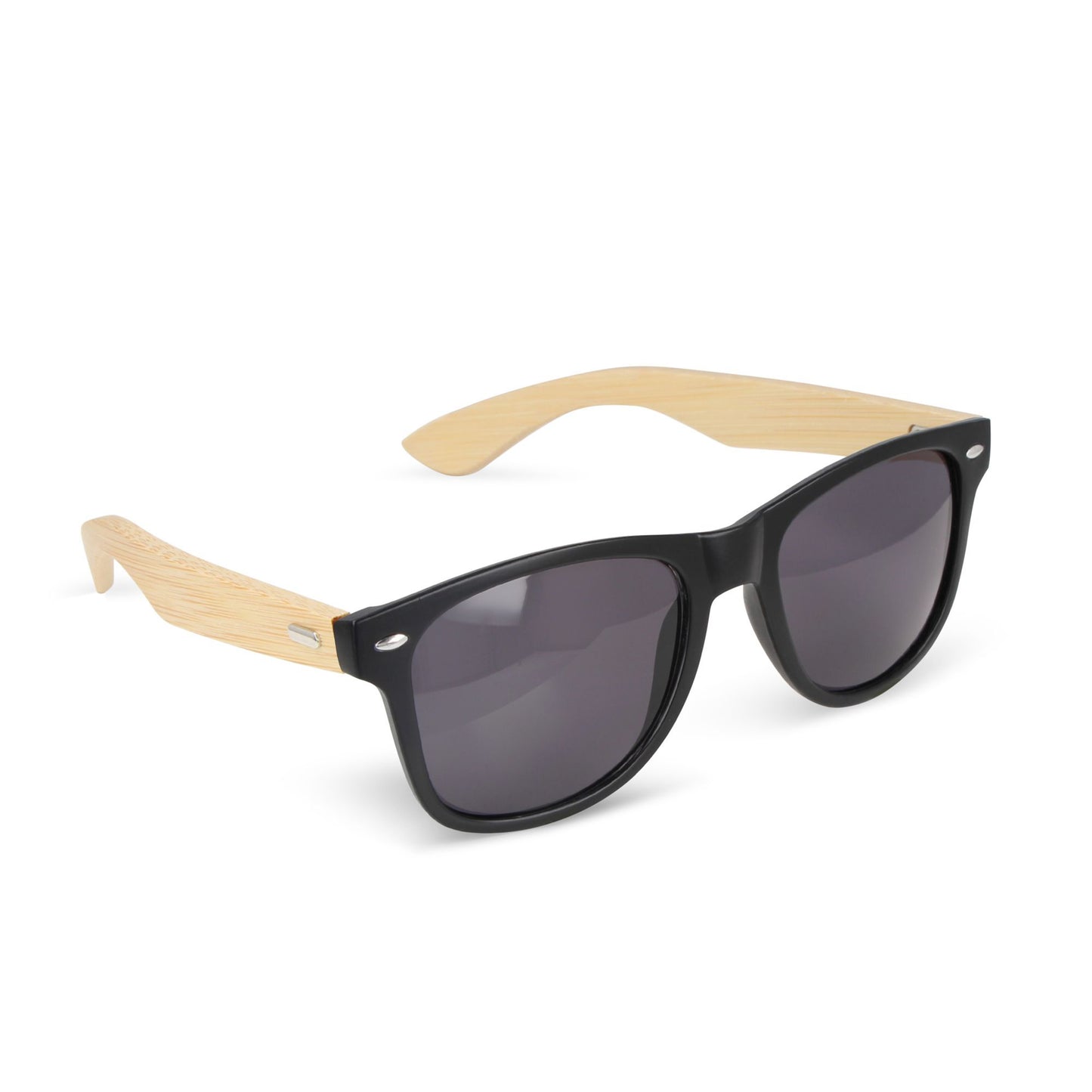 LT86721  Justin RPC Sonnenbrille mit Bambusdetails, UV400.