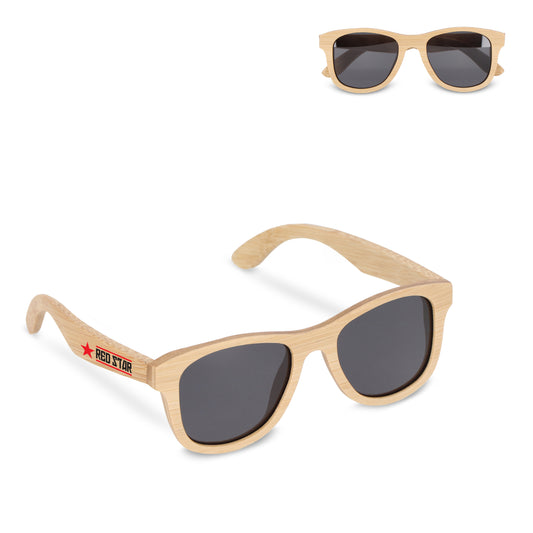 LT86732  Justin Bambus-Sonnenbrille UV400.