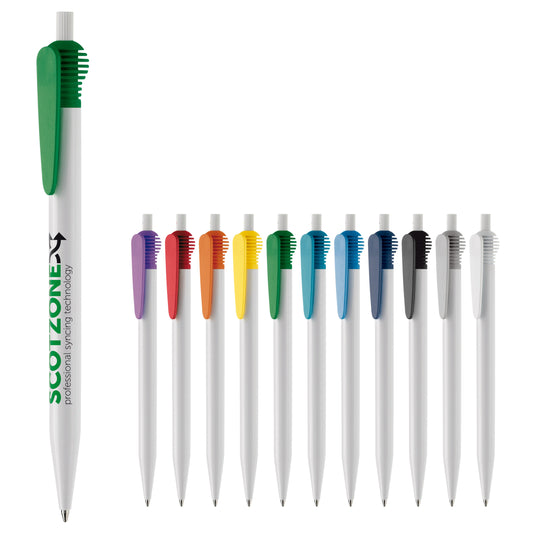 Cosmo Kugelschreiber, Hardcolour, rund, mit Clip