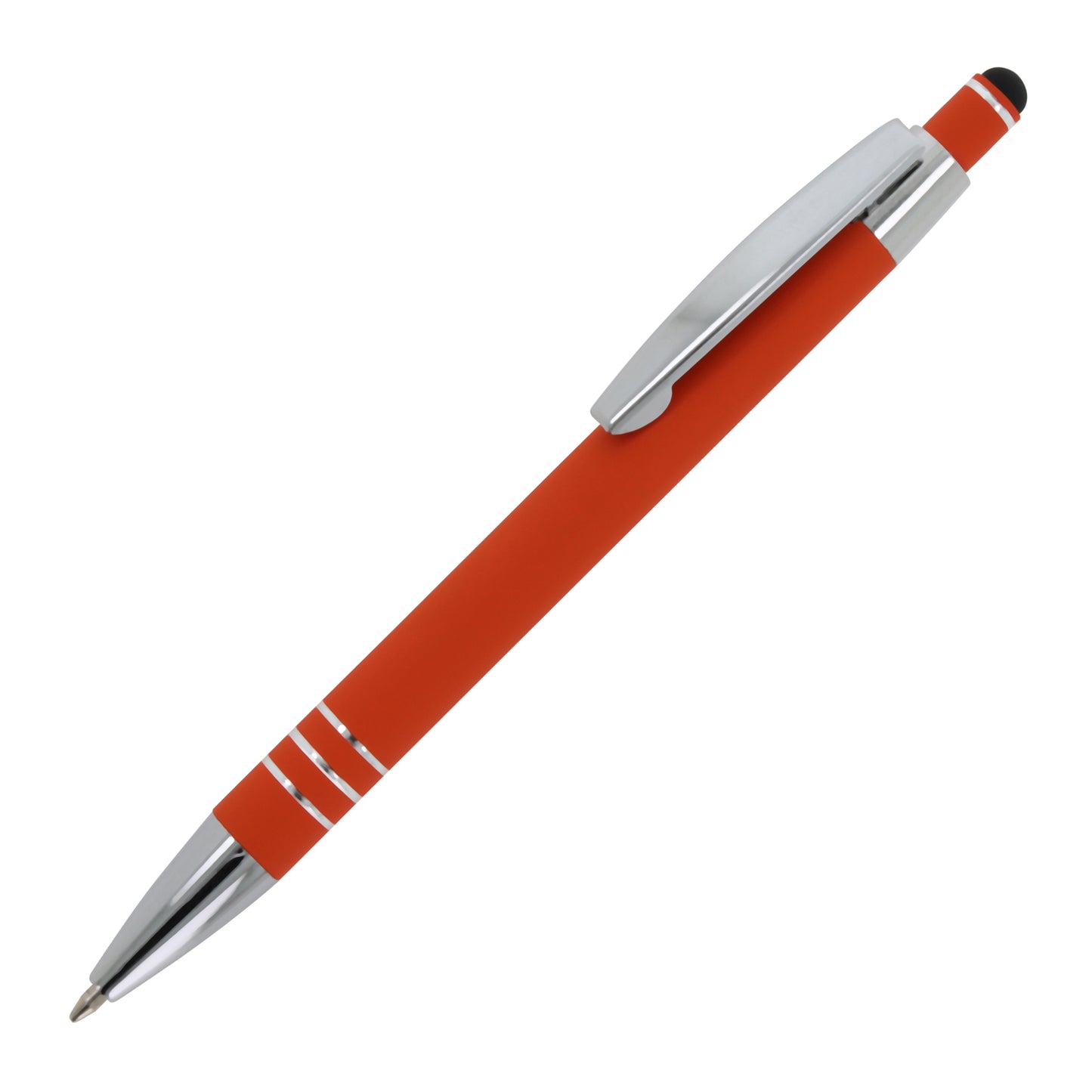 Kugelschreiber Athene aus Metall mit Soft-Touch-Oberfläche