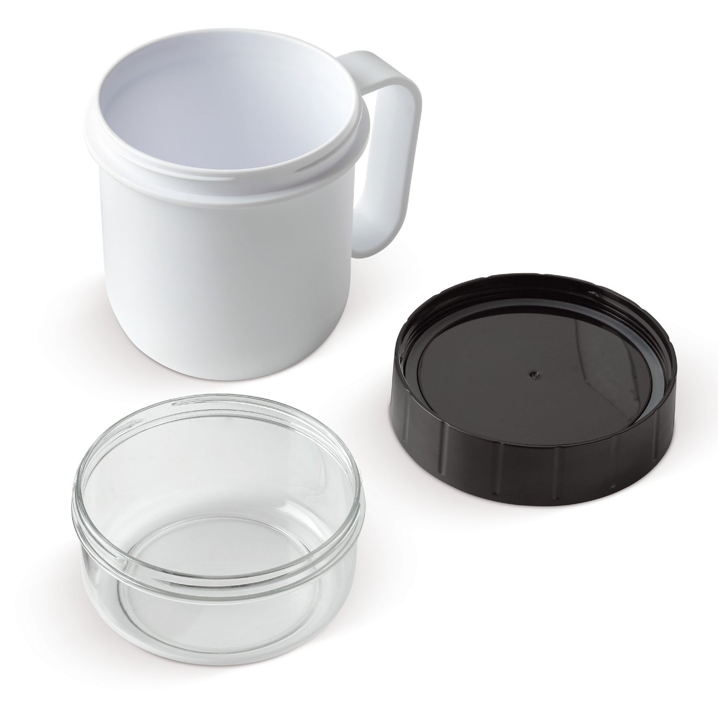 LT90410  Lunchbecher zum Mitnehmen, 520 + 230 ml.