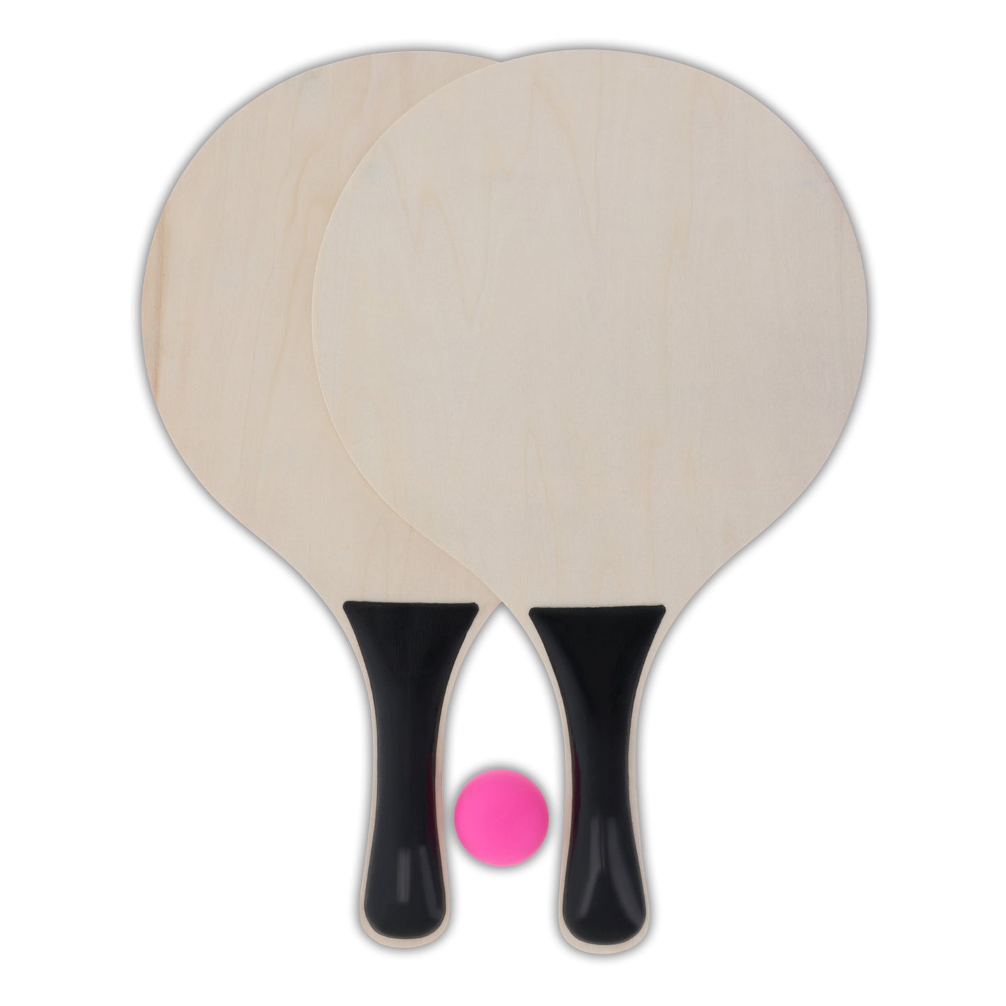 LT90781  MDF-Strandtennis-Set mit integrierten Brettspielen.