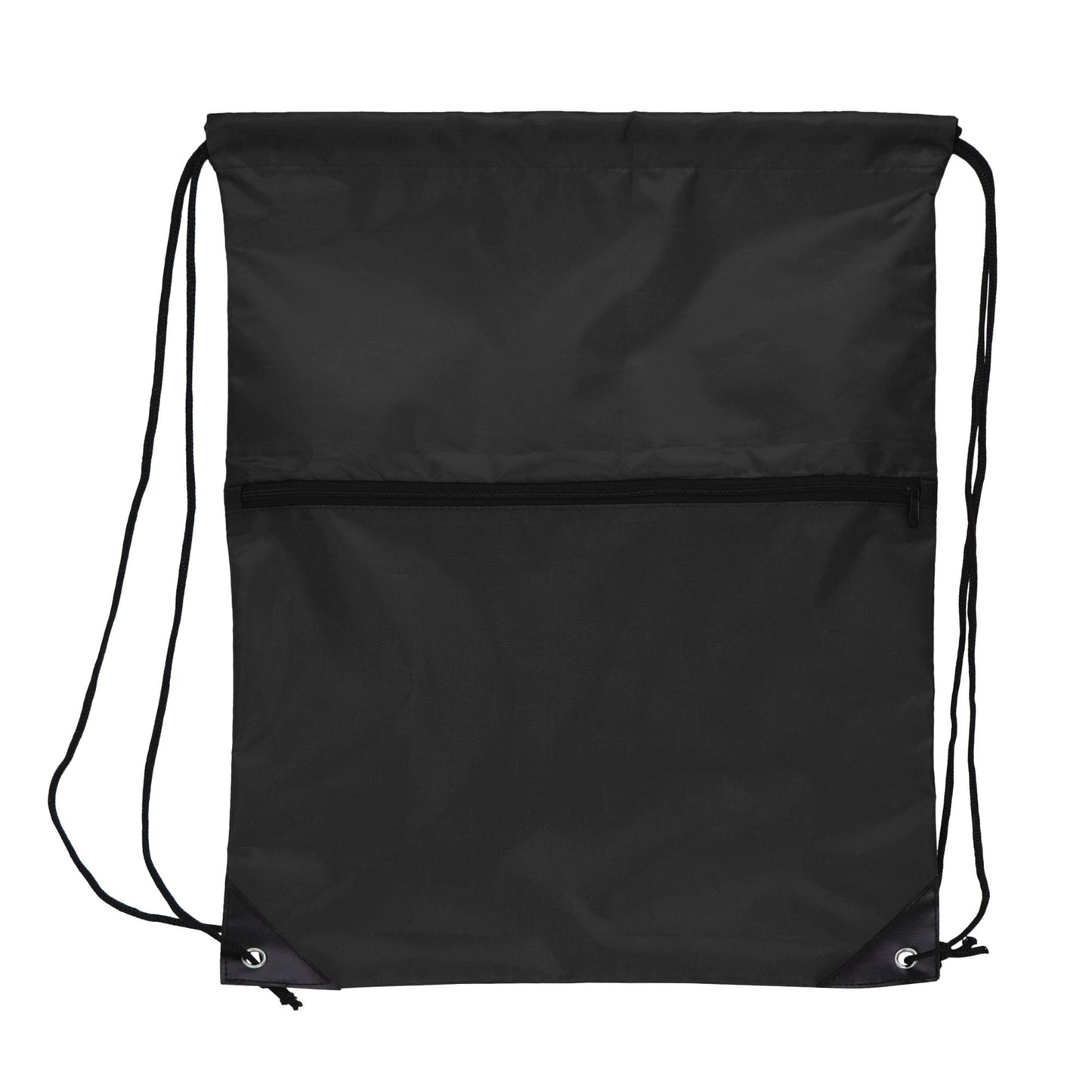 LT91395  210T R-PET Kordelzug-Rucksack mit Reißverschluss