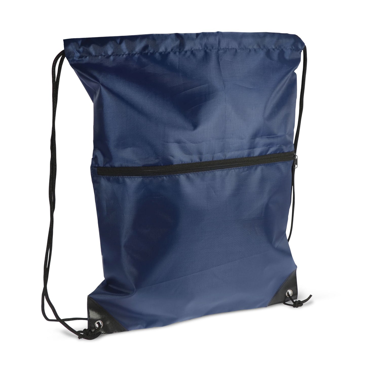 LT91395  210T R-PET Kordelzug-Rucksack mit Reißverschluss