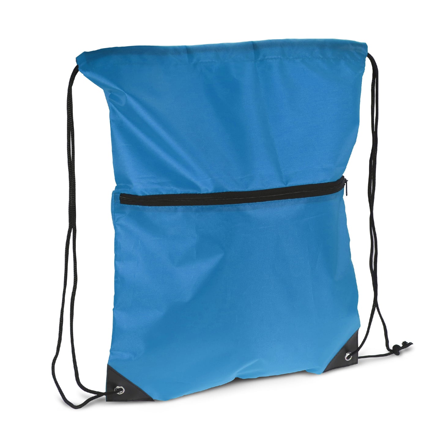 LT91395  210T R-PET Kordelzug-Rucksack mit Reißverschluss