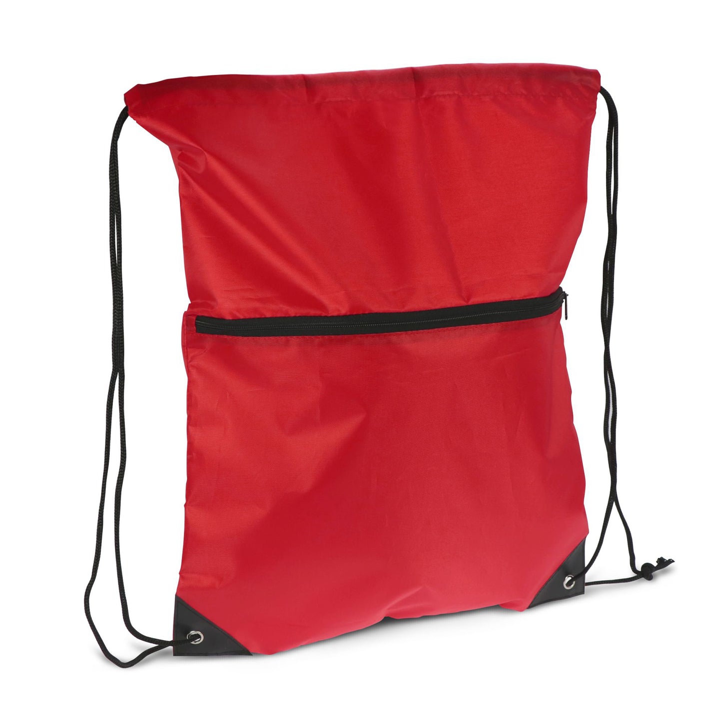 LT91395  210T R-PET Kordelzug-Rucksack mit Reißverschluss