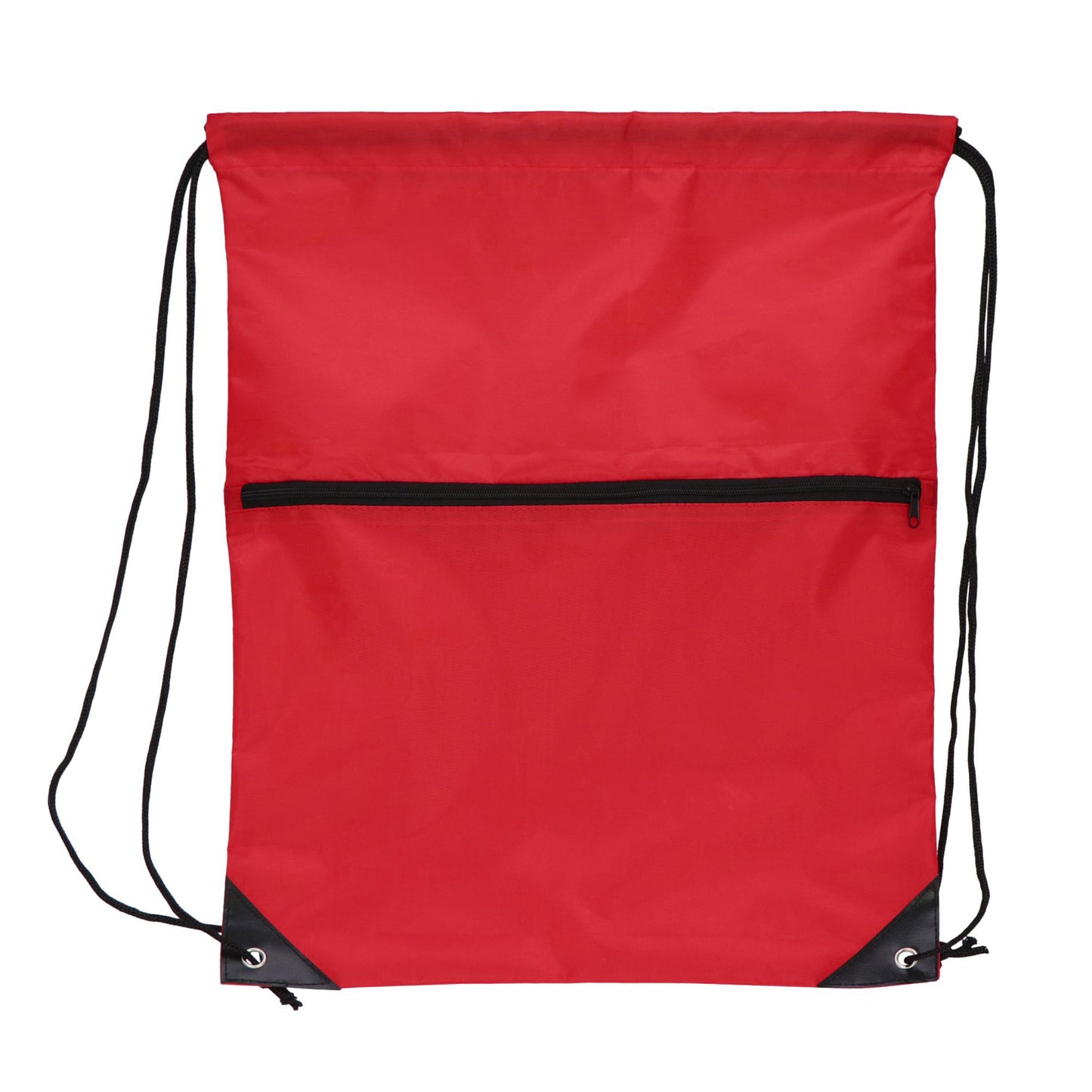 LT91395  210T R-PET Kordelzug-Rucksack mit Reißverschluss