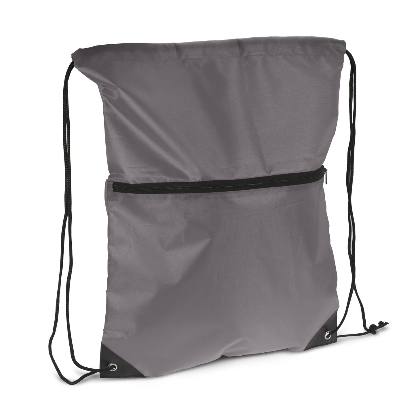 LT91395  210T R-PET Kordelzug-Rucksack mit Reißverschluss