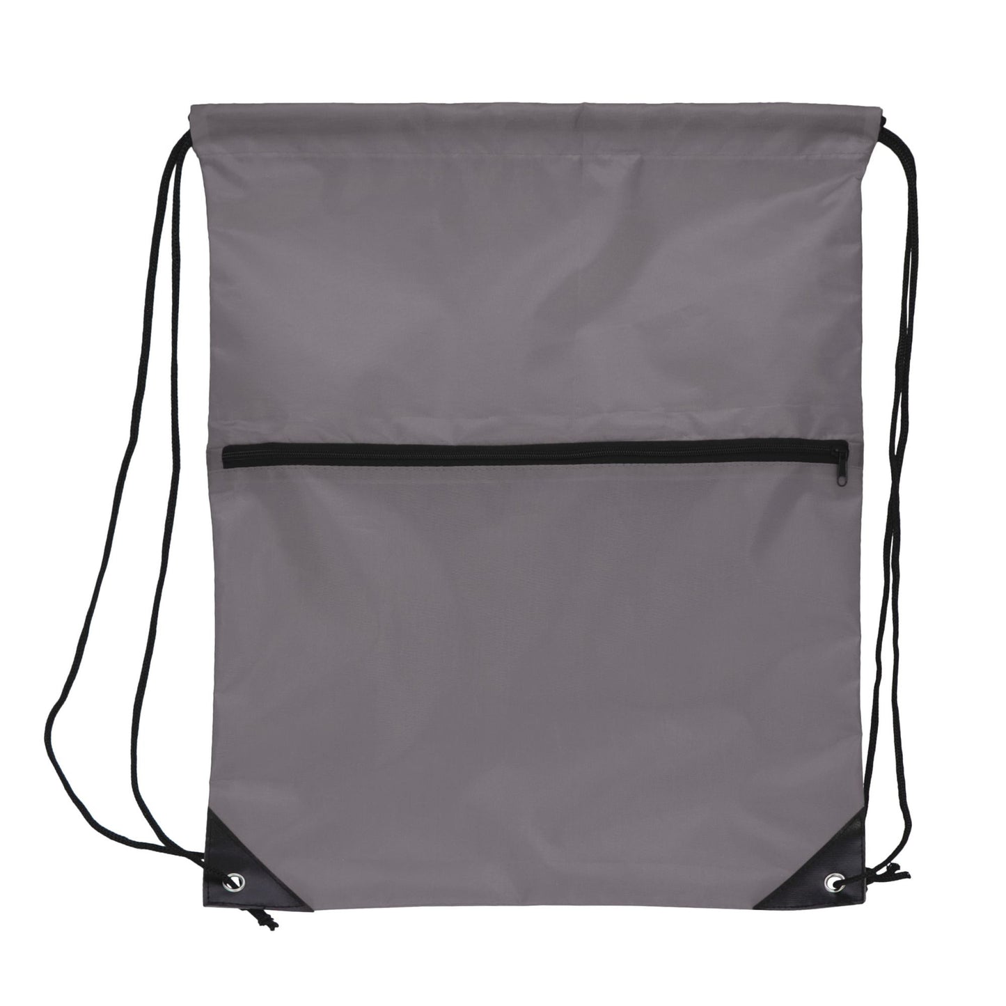 LT91395  210T R-PET Kordelzug-Rucksack mit Reißverschluss