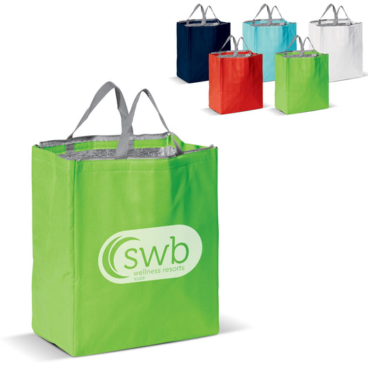 LT91408  Vlies-Kühltasche, 32,5 × 19,5 × 39 cm, 100 g/m²