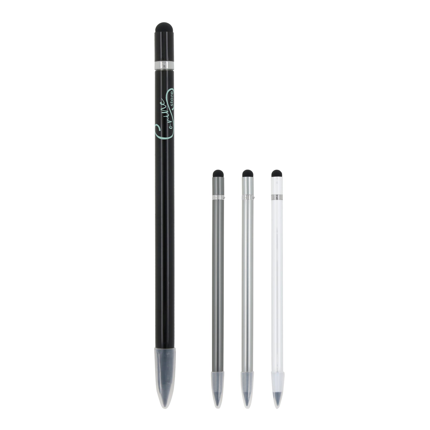 LT91595  Langlebiger Aluminium-Bleistift mit Radiergummi.