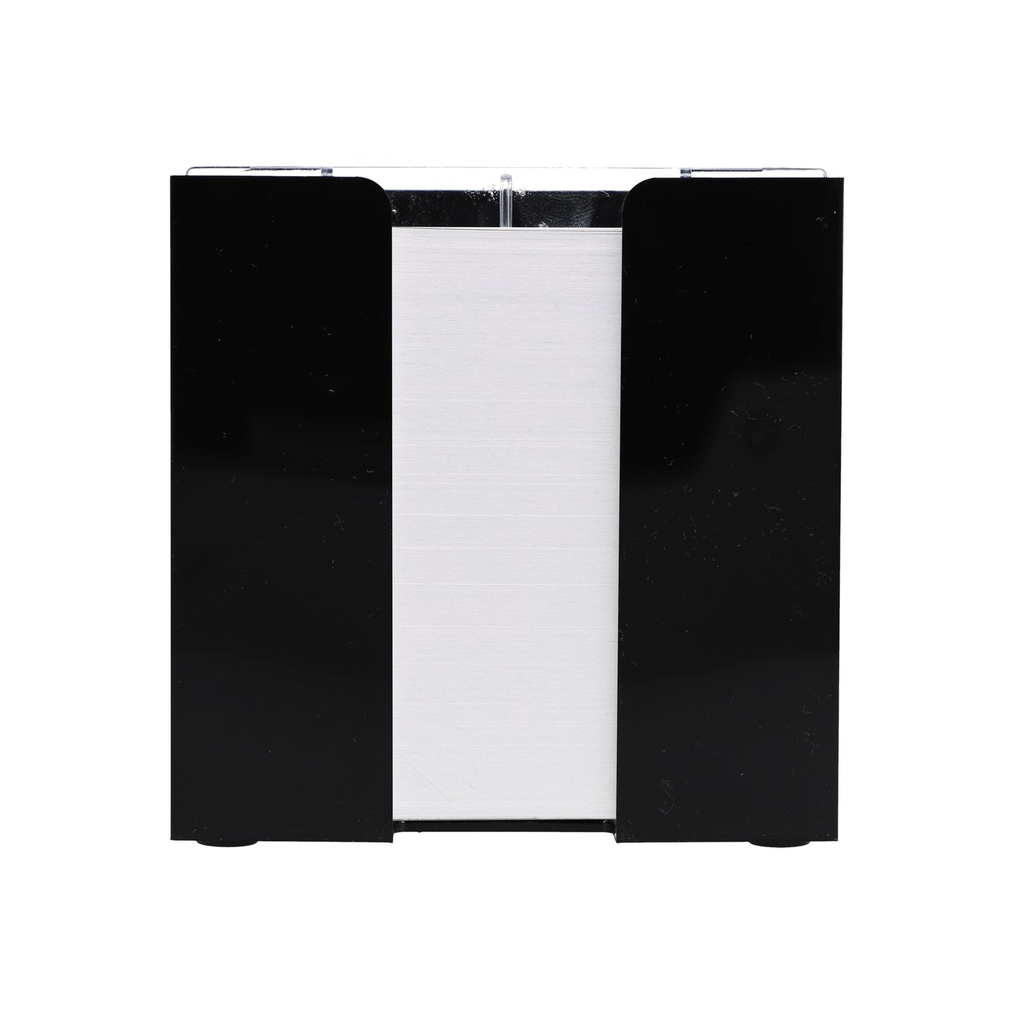 LT91767  Papierblock (10×10×10 cm) in einer würfelförmigen Box mit Fächern für Bürobedarf