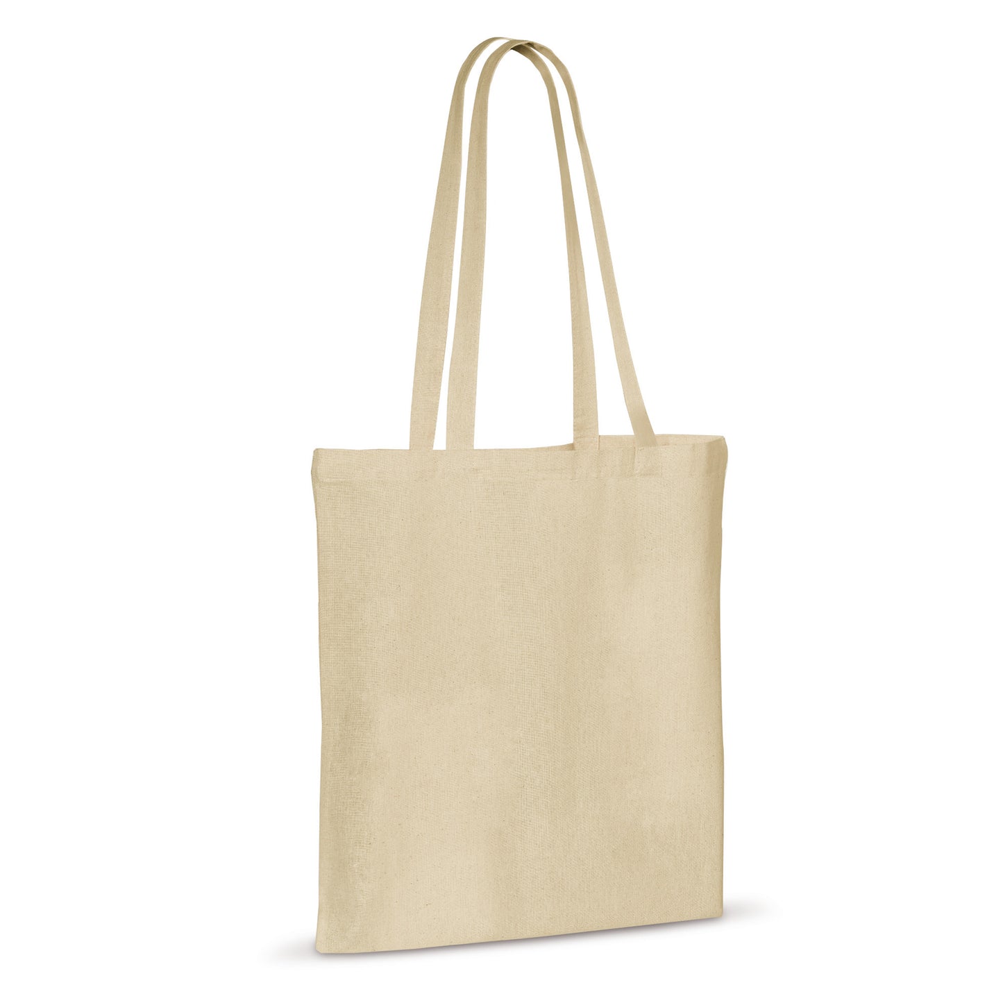 LT95155  Schultertasche aus Baumwolle, OEKO-TEX® 140 g/m², 38 × 42 cm