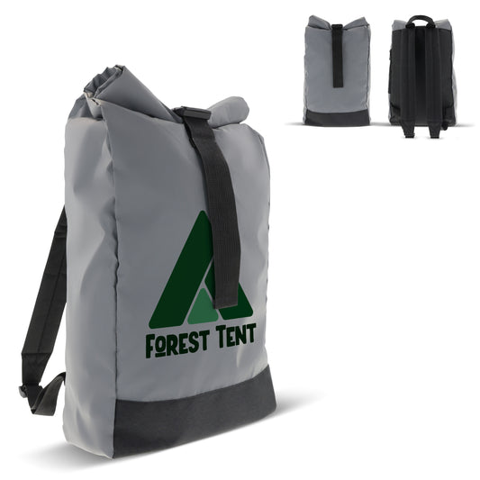 LT95262  Reflektierender Rolltop-Rucksack, 26 × 13 × 50 cm
