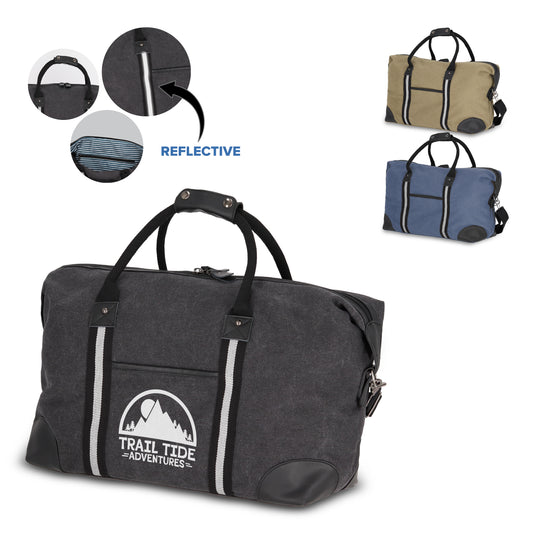 LT95299  Harper Wochenendtasche aus recyceltem Baumwoll-Canvas