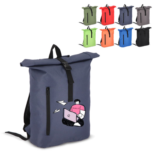 LT95350  R-PET 600D Rolltop-Rucksack 20 L