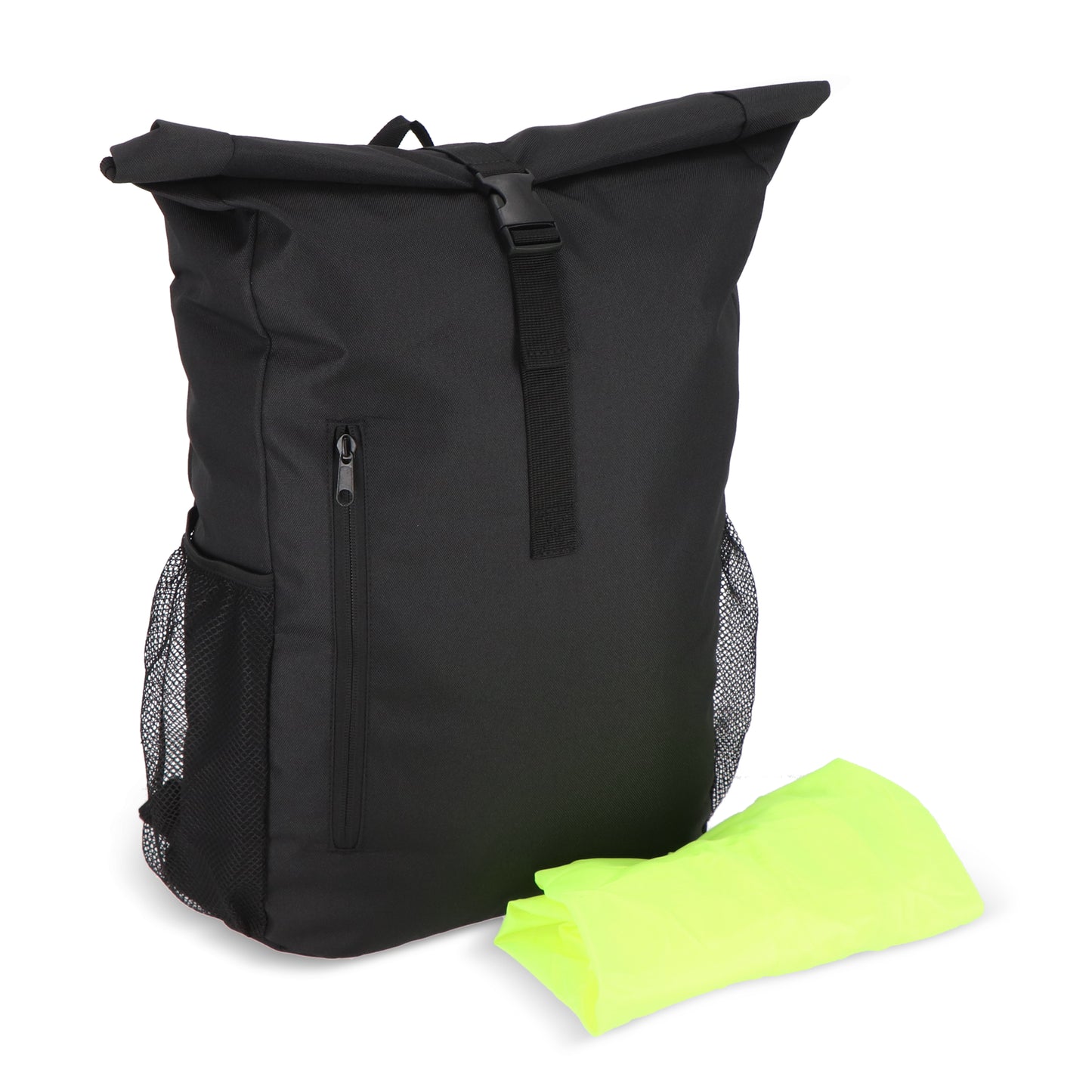 LT95351  R-PET 600D Fahrrad-Rolltop-Rucksack, 20 L