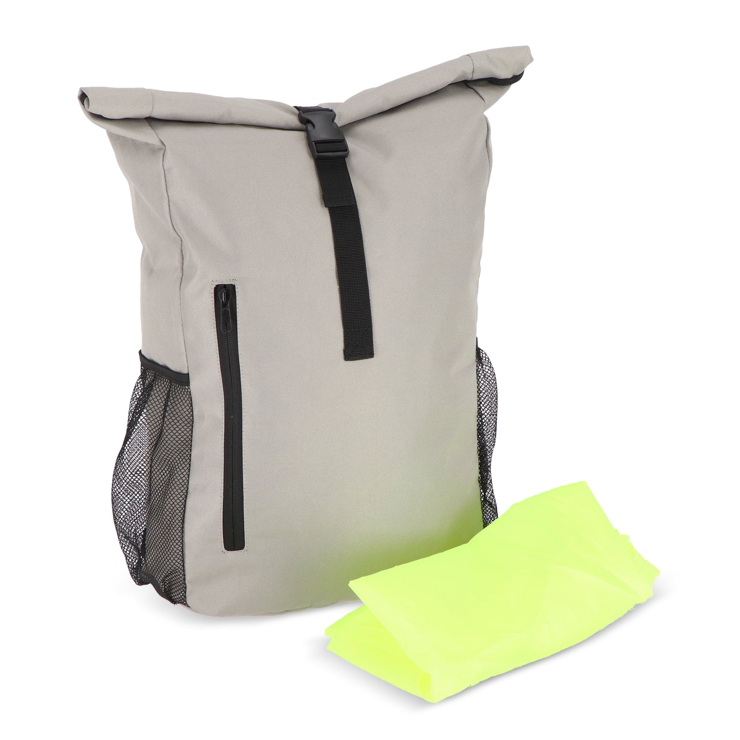 LT95351  R-PET 600D Fahrrad-Rolltop-Rucksack, 20 L